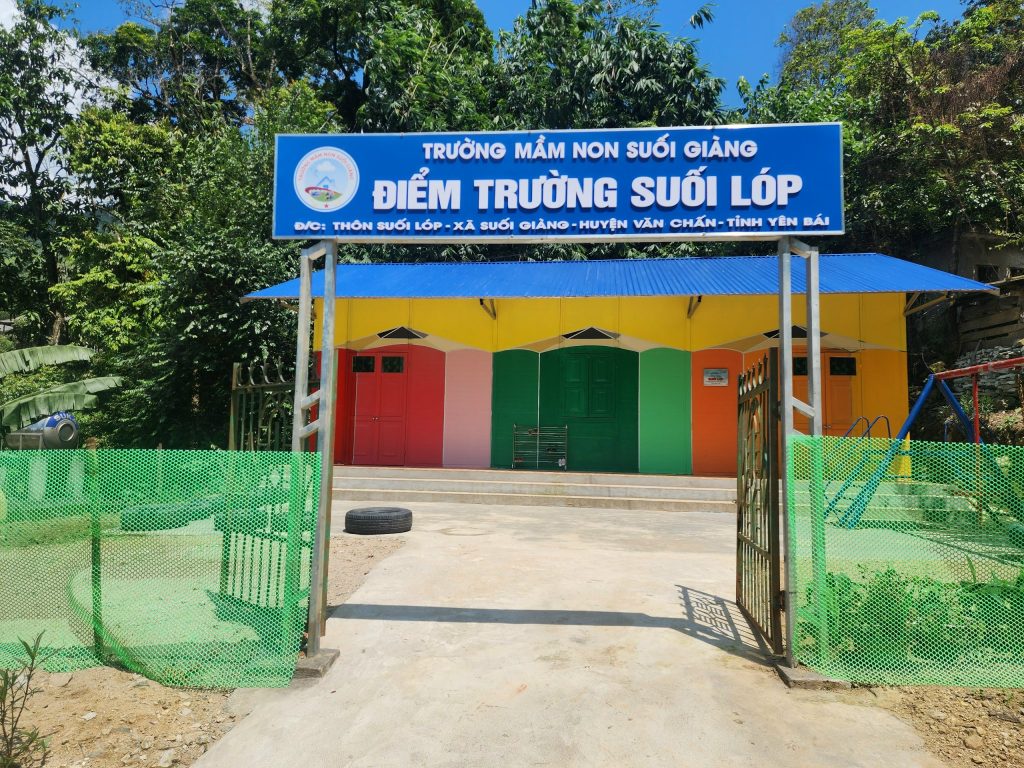 Ngôi trường Ước Mơ số 2 – Điểm trường Suối Lóp 