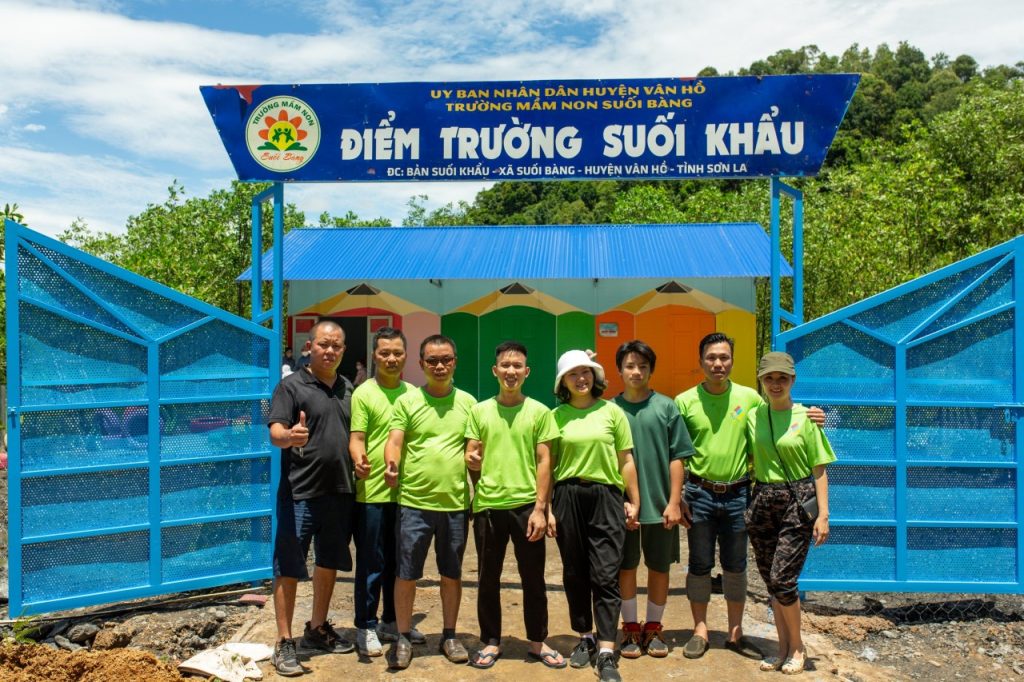 Ngôi trường Ước mơ số 13 – Điểm trường Suối Khẩu, Sơn La 