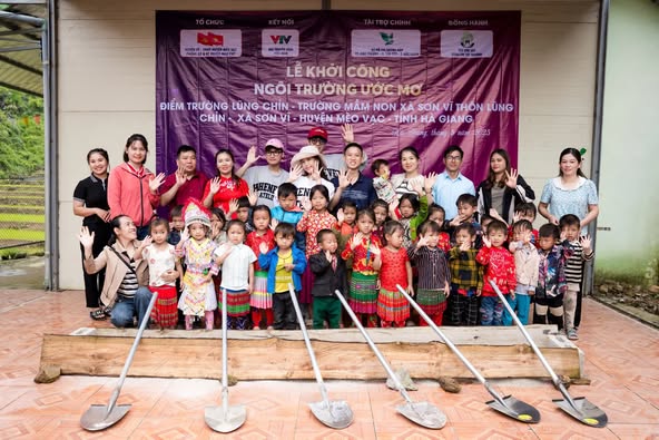 KHỞI CÔNG ĐIỂM TRƯỜNG MẦM NON LŨNG CHỈN – SƠN VĨ 