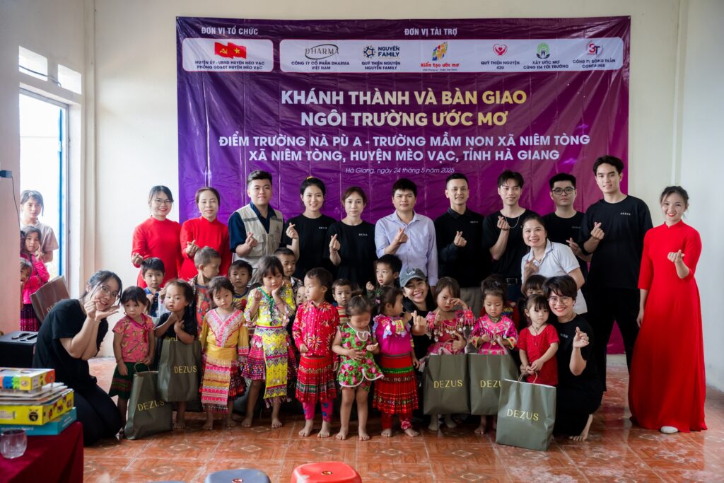 KHÁNH THÀNH & BÀN GIAO ĐIỂM TRƯỜNG NÀ PÙ A 