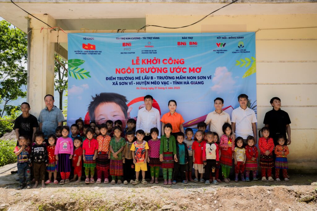 KHỞI CÔNG ĐIỂM TRƯỜNG MÉ LẦU B – SƠN VĨ, MÈO VẠC, TUYÊN QUANG 